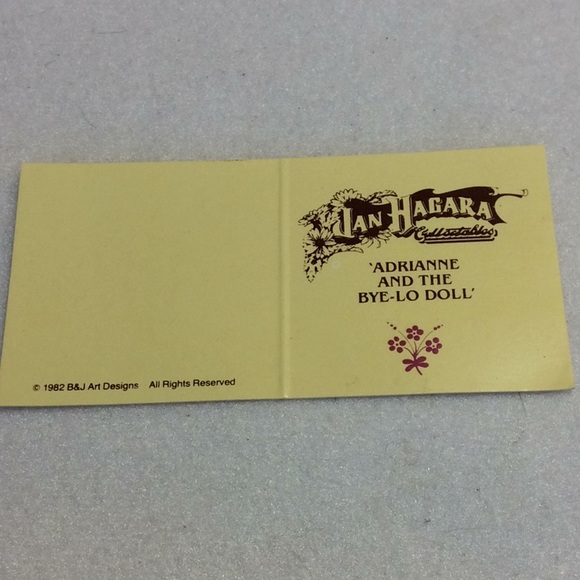 FINAL SALE PRICE 135 Piece Jan Hagara Hang Tags, Gift Tags, COA’s + - Picture 4 of 12